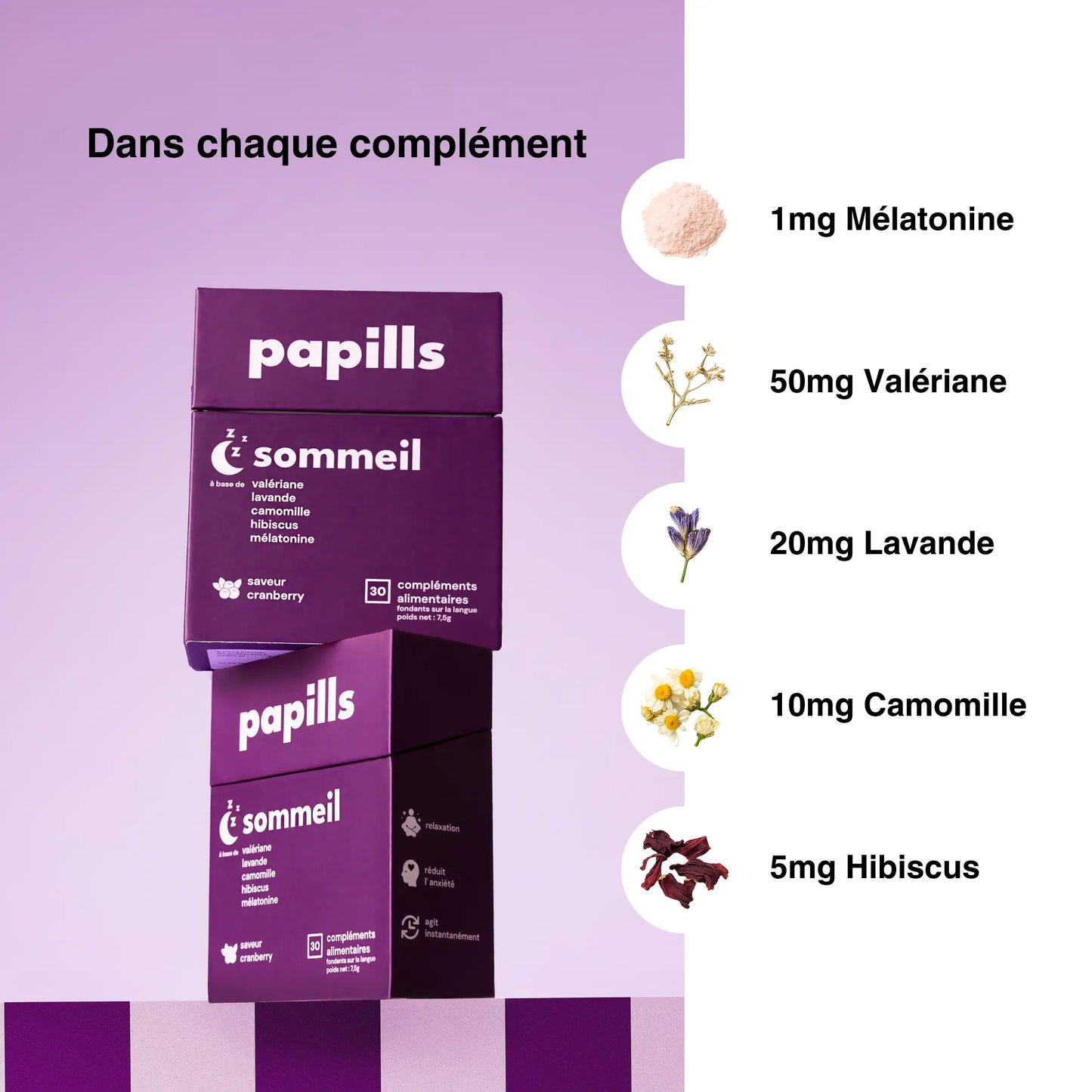 Papills Sommeil