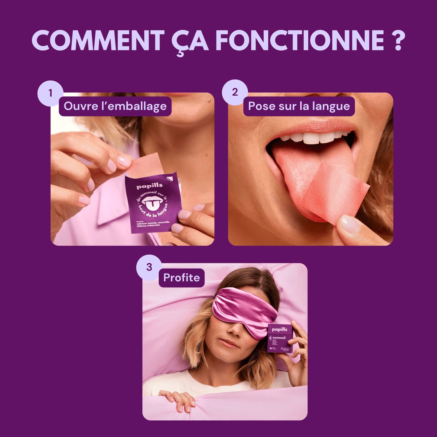 Papills Sommeil
