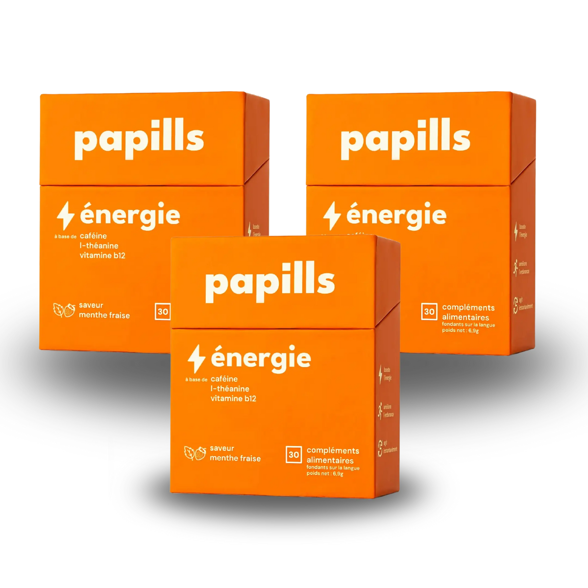 Papills Énergie, 3 boîtes