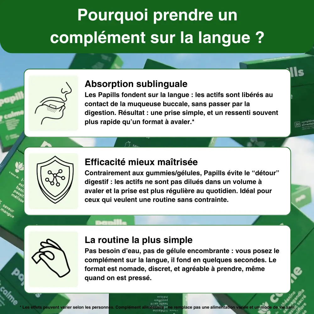 Papills Anti-Stress (Pré-commande)
