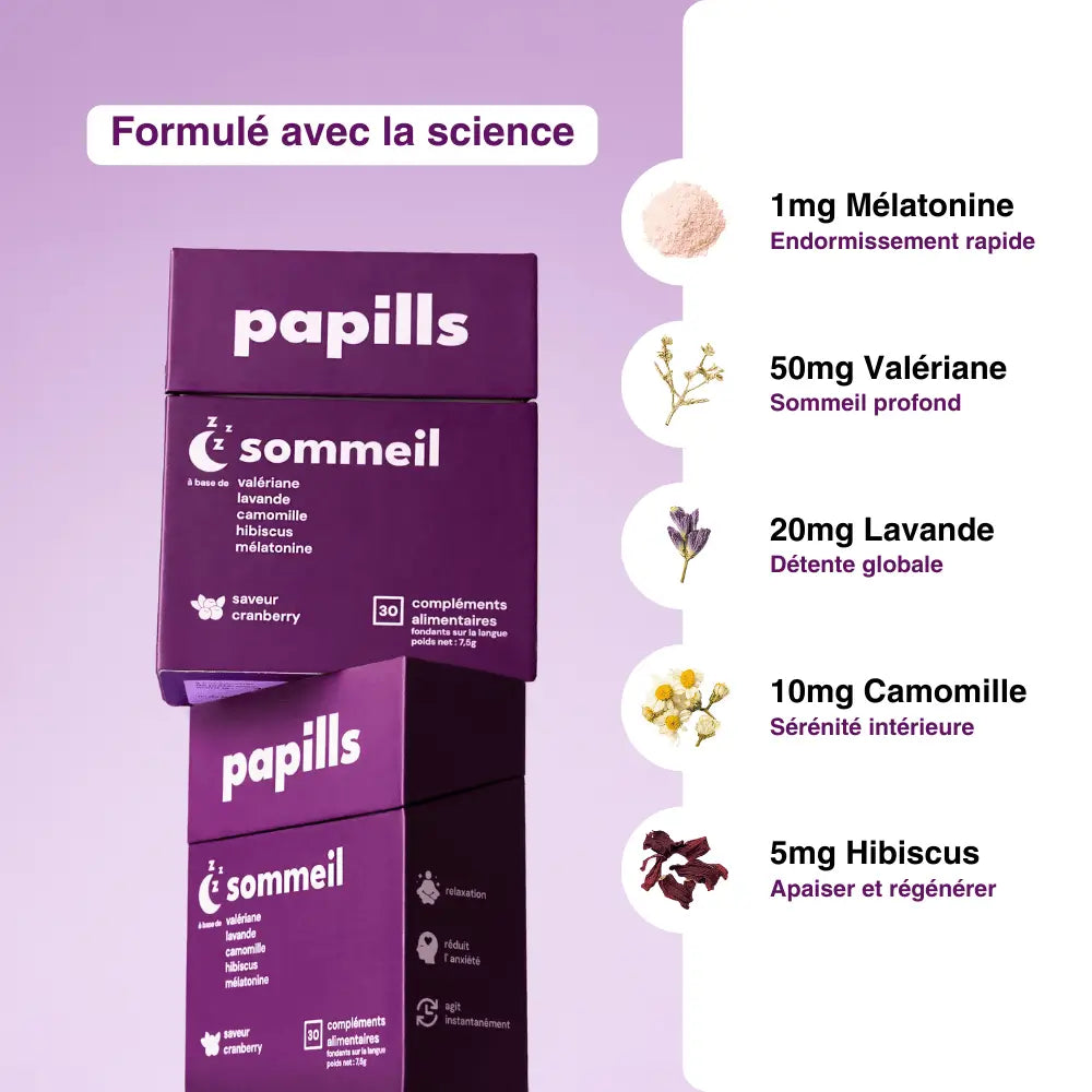 Papills Sommeil